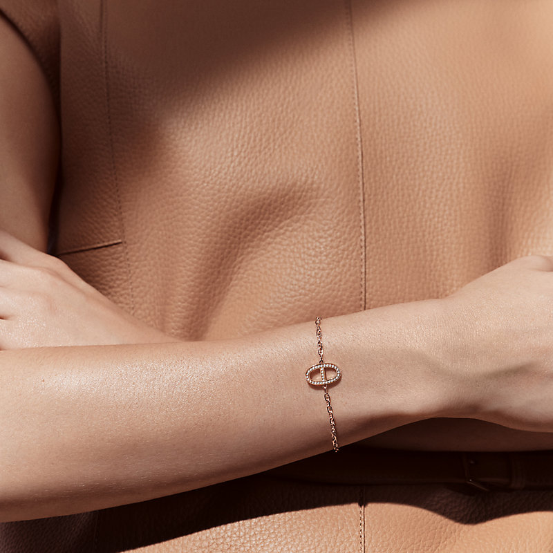 Pulseira Chaîne d'ancre Contour | Hermès Brasil